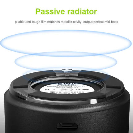 EWA A107 Mini Metal Wireless Bluetooth Speaker
