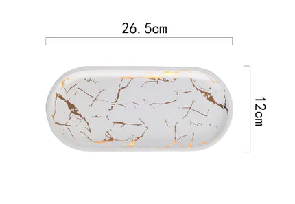 Nordic Style Fish Plate - Creative Ceramic Dish