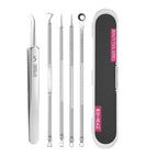 [Logo No. 5] Oblique clip +4 needles + plastic box